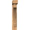 Ekena Millwork Imperial Block Smooth Bracket w/ Offset Brace, Western Red Cedar, 5 1/2"W x 26"D x 34"H BKT0604X26X34IMP05SWR - alternate 2